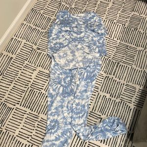 Soft material pajama set